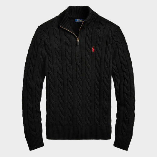 RL Cotton Knitwear Quarter Zip