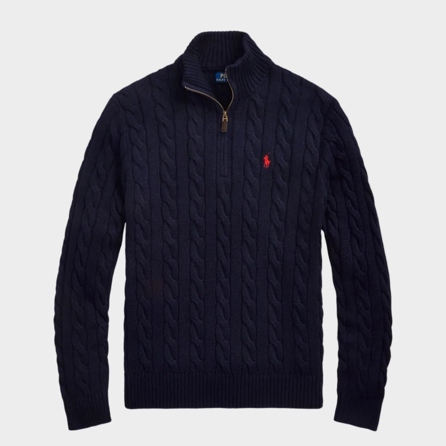 RL Cotton Knitwear Quarter Zip