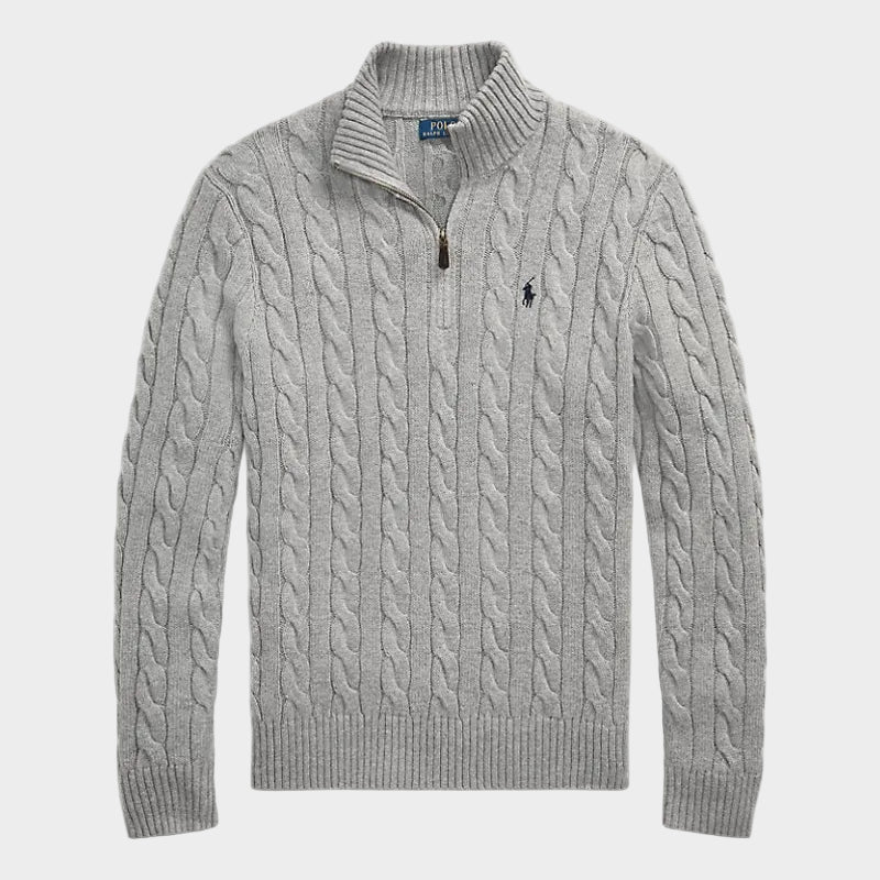 RL Cotton Knitwear Quarter Zip